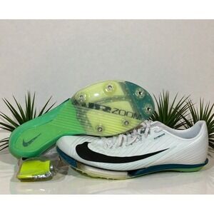 Nike Air Zoom Maxfly 2 Track Spikes Mens 7 White FD8395-102 Sprint New